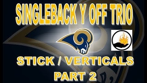 Madden 18 LA RAMS SCHEME - SINGLEBACK Y FLEX TRIO  - PART 2