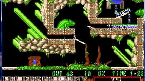 Oh No More Lemmings Havoc  Level 17 Where Lemmings Dare