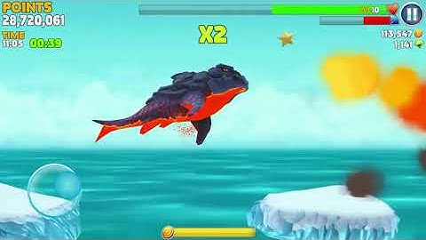 Hungry Shark Evolution Pyro Shark Gameplay #9