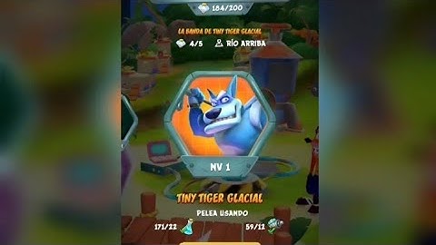 CRASH ON THE RUN: DEFEATING FROSTY TINY TIGER (GEM 185)