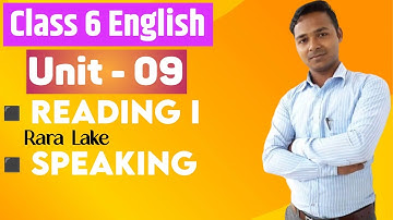 Class 6 English | Unit 09 | Reading I | Speaking | All Exercises | Mukesh Raut
