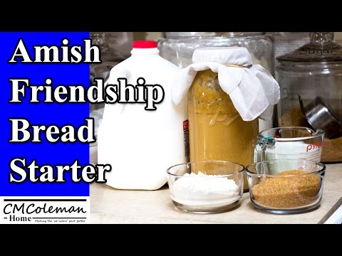 How to Make Amish Friendship Bread Starter Recipe