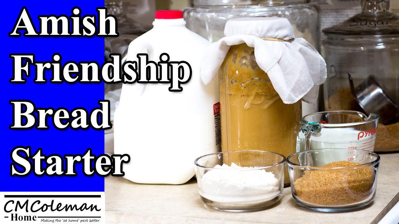 How do you make Amish bread starter?