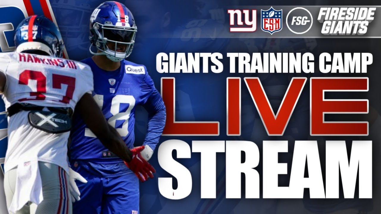 Giants Training Camp Livestream Recap and Analysis