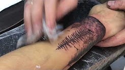Çam ağacı dövmesi - Pine tree tattoo 