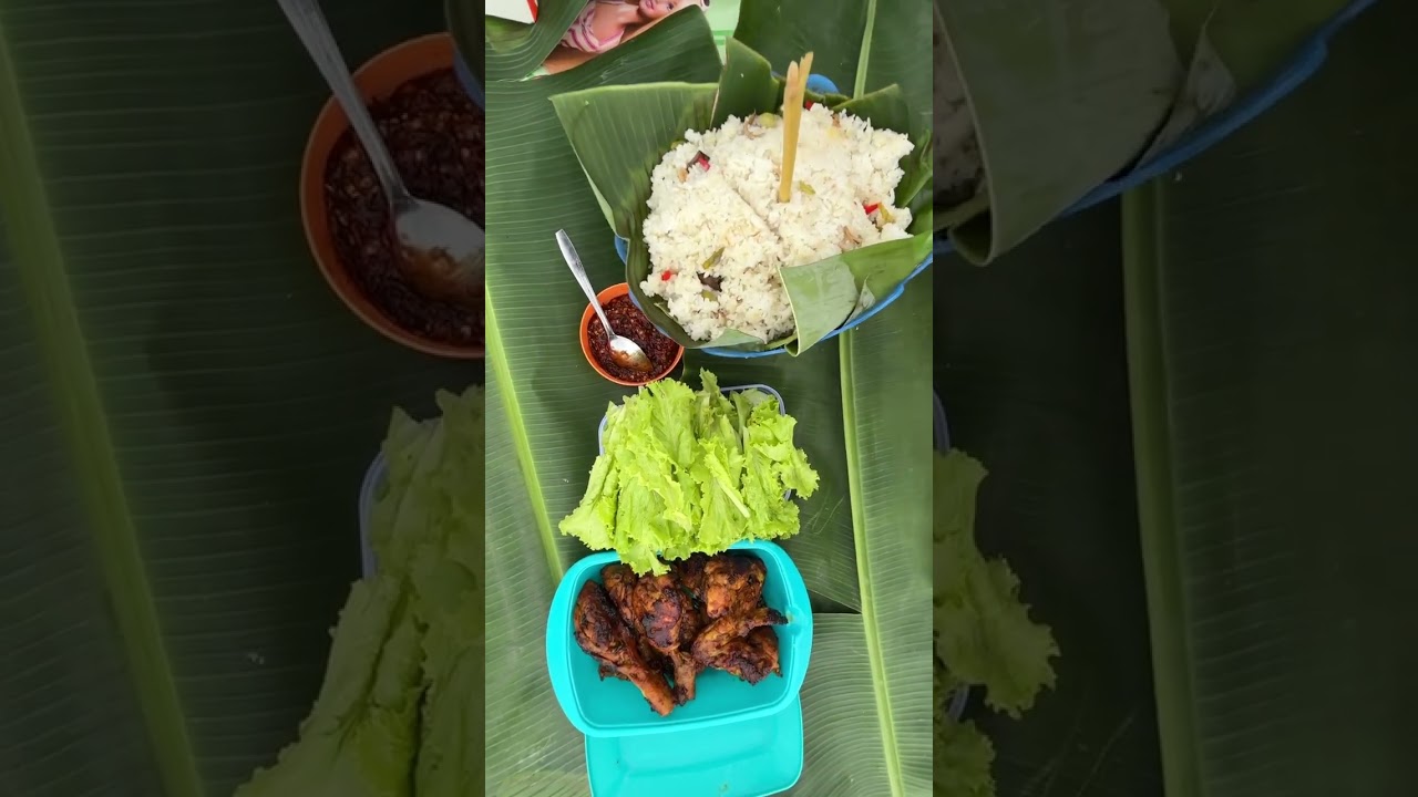 KESERUAN MAKAN BERSAMA DI SAWAH WITH MY BEST#sawah #makanan #masakanrumahan 