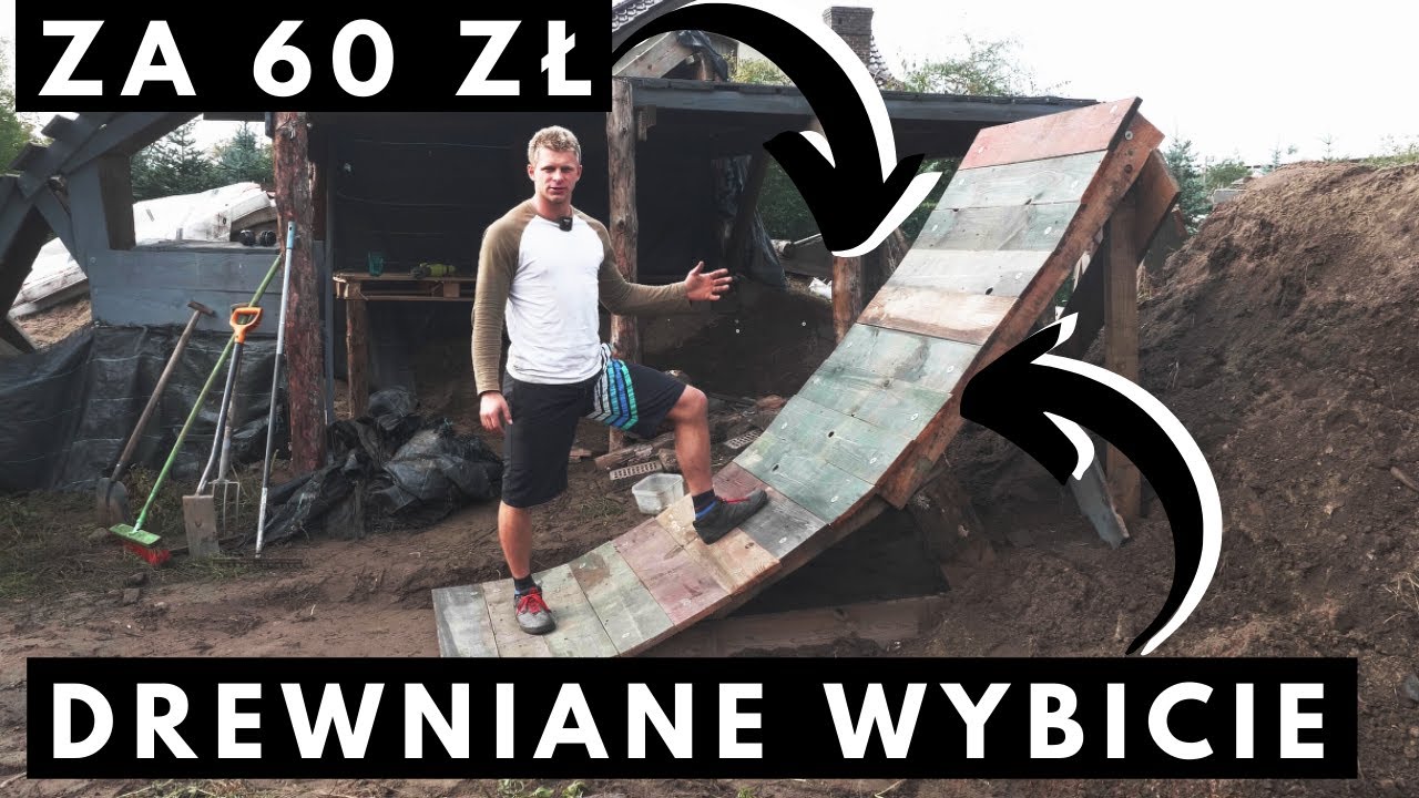 NAJTAŃSZE WYBICIE ROWEROWE Z DREWNA / PROSTY PORADNIK