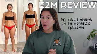 E2M REVIEW | my weight loss transformation and opinion on the challenge... is it worth it?