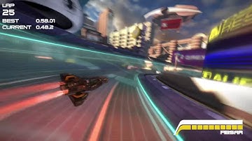 WipEout 2048 Capital Reach C Class Speed Lap 57.89 PS4
