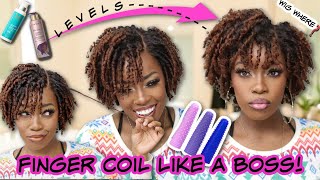 Wig WHERE?! NO Bald Cap, NO Glue! + Black Owned Finger Coil Tool For a Flawless Set! | MARY K. BELLA