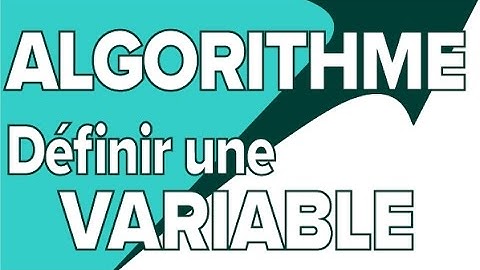 Algorithm - Define a Variable - Mathrix