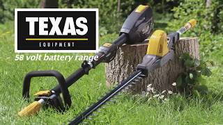 POWERFUL HEDGE TRIMMING HIGH UP AND ON TOP | PHZ5800 | TEXAS pole hedge trimmer 🇬🇧