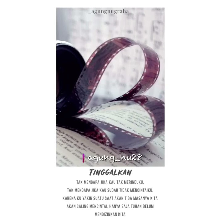 TINGGALKAN. #literasi15detik #literasi30detik   1detik😊 || _Sajak Pinggiran_