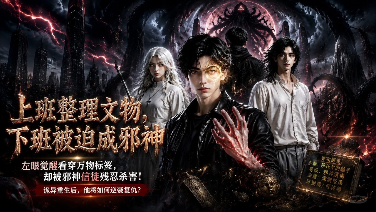 邪神封印、邪新年 👍【Full Ep】左眼觉醒看穿万物标签，却被邪神信徒残忍杀害！诡异重生