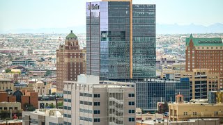 4K | Driving in Downtown El Paso, TX