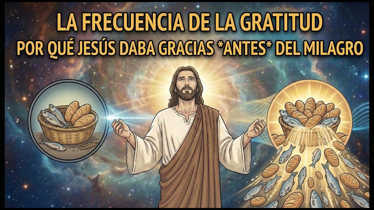 La Frecuencia de la Gratitud: Por qué Jesús daba gracias ANTES del milagro