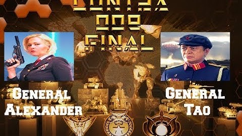 C&C Contra 009 FINAL General Alexander VS General Tao Hard Mode #2