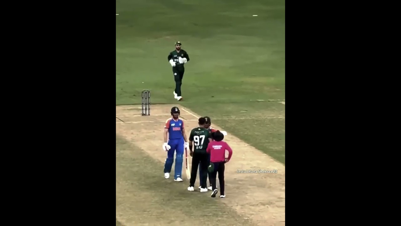 Haris Rauf Fight with Abishek Sharma Draama..