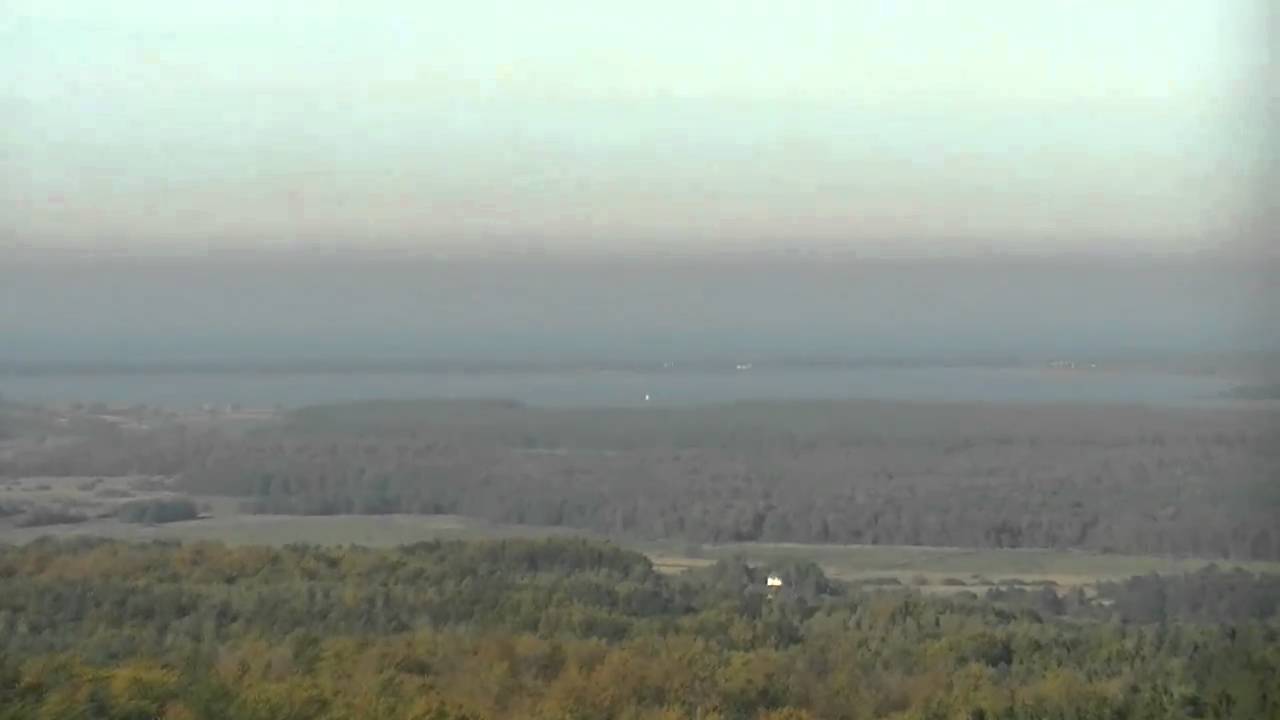 Koszalin widok z wieży na Górze Chełmskiej.