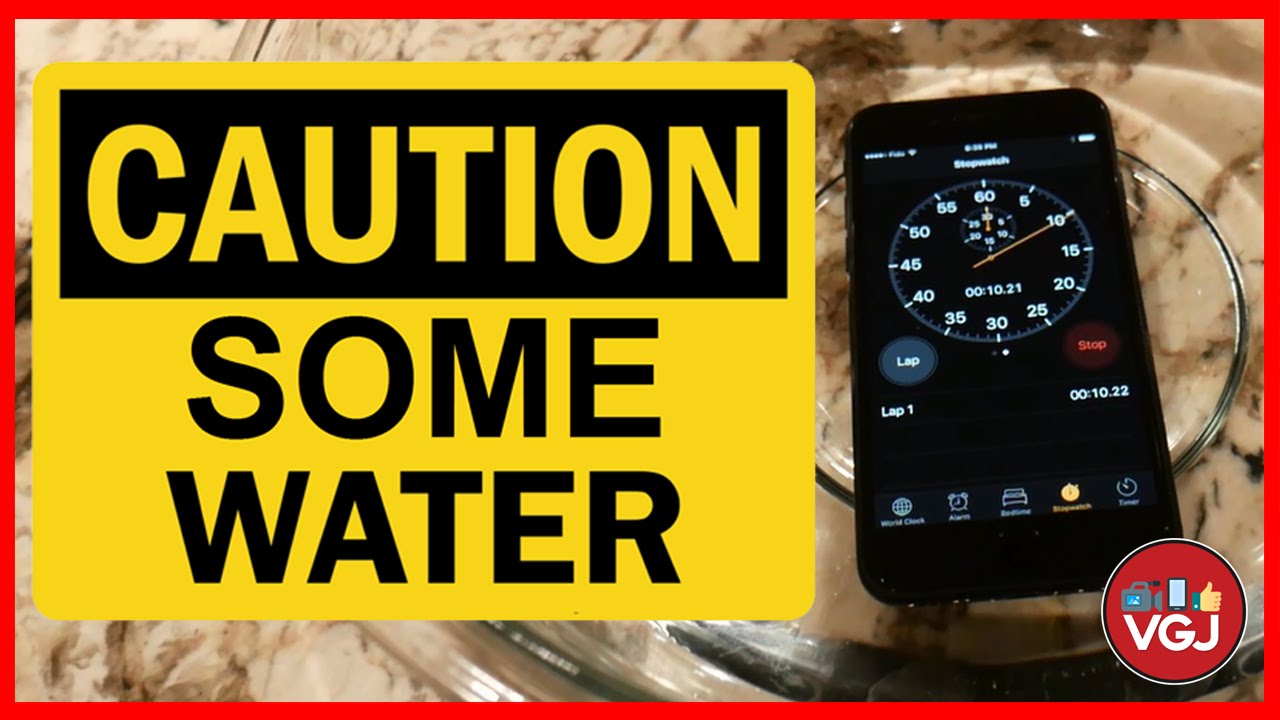 iPhone 7 Water Test