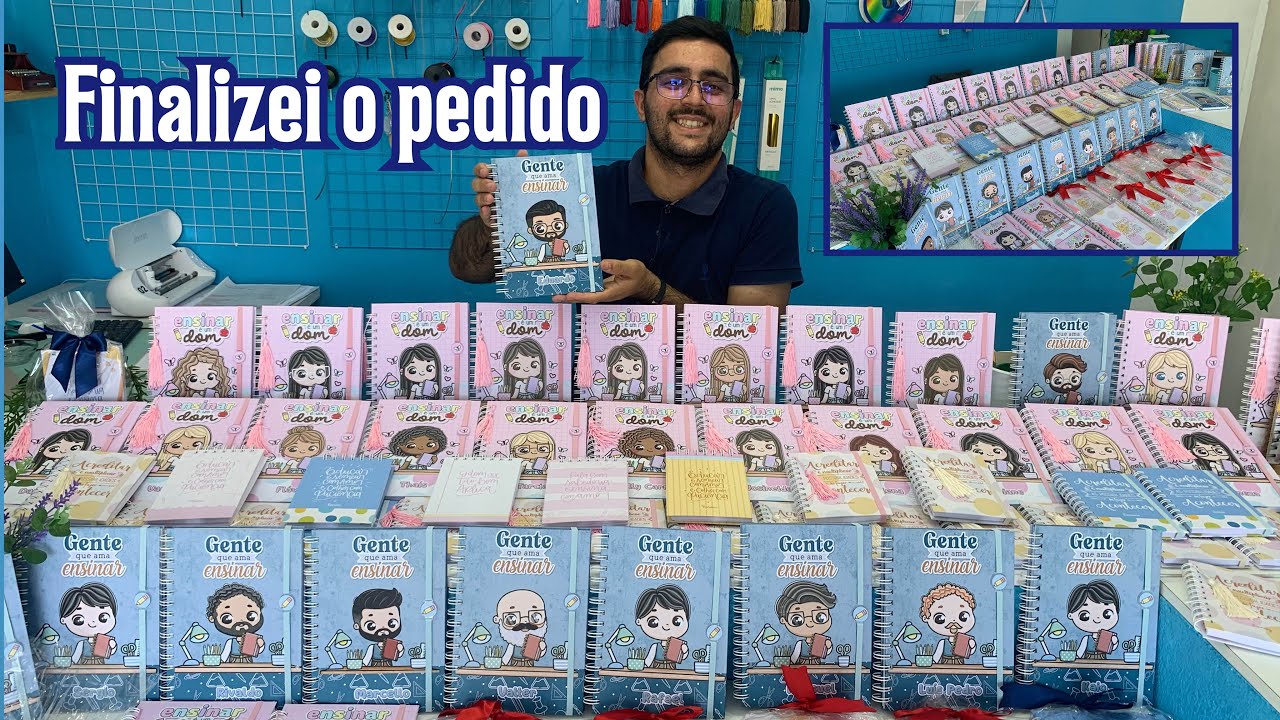 Rotina intensa/ Como imprimir miolo A6 em folha A4/ Tag que prende no elástico/ Dia dos professores 