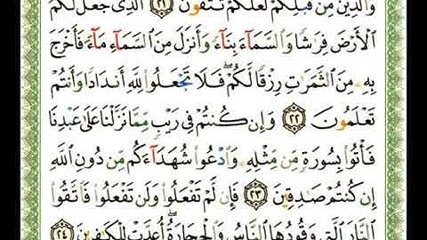 سورة البقرة 2 - 114  شيرزاد عبد الرحمن طاهر - قراءة مرتلة