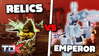 [REWORK] EVERY NIGHTMARE BOSS vs RELIC | Tower Defense X