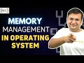 Part 6.1 #IntroductiontoMemoryManagement #MemoryManagement in #OperatingSystem in Hindi