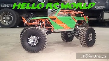 New BoomRacing axles on project Axial Wraith 4 Wheel-Steering