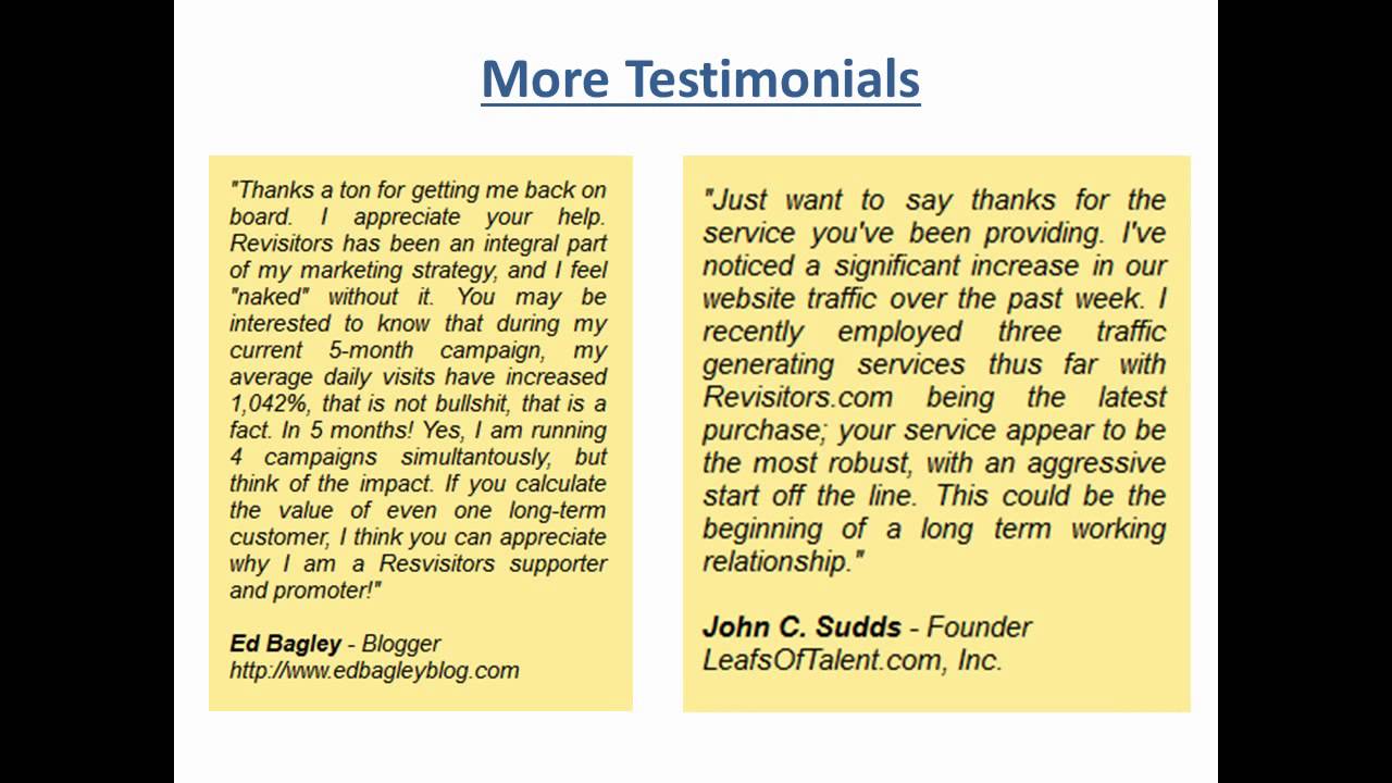 revisitors.com adsense