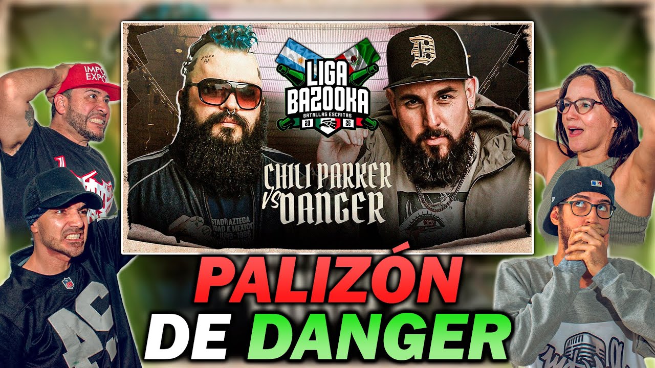 ☠️ ¡HUMILLÓ A CHILI PARKER! - COLOMBIANOS REACCIONAN a DANGER vs CHILI PARKER [LIGA BAZOOKA 🇲🇽 2026]