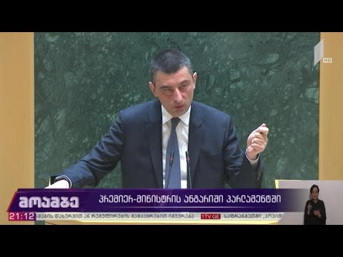 პრემიერის შვიდსაათიანი გამოსვლა პარლამენტში, ვრცელი ანგარიში, მწვავე კითხვები და შეფასებები