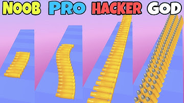 NOOB vs PRO vs HACKER vs GOD in Bullet Run