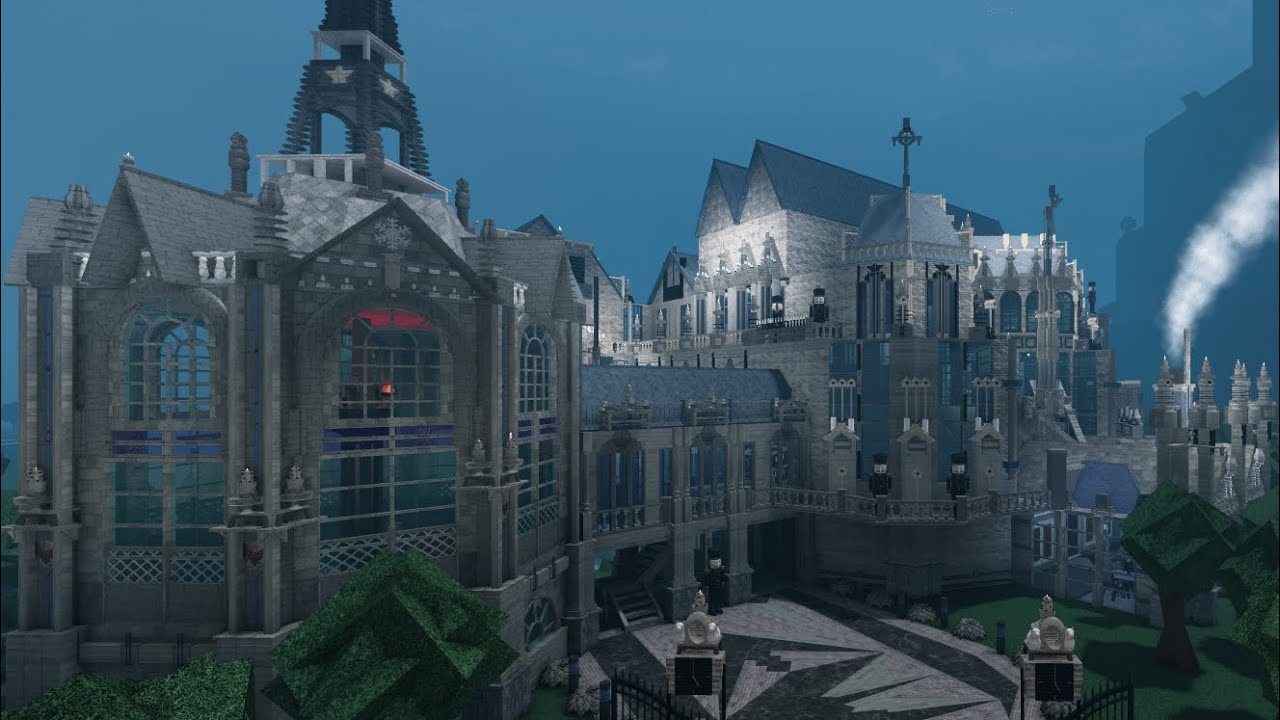 Gothic Cathedral Bloxburg Build Tour Exterior 1m Value 60 Data