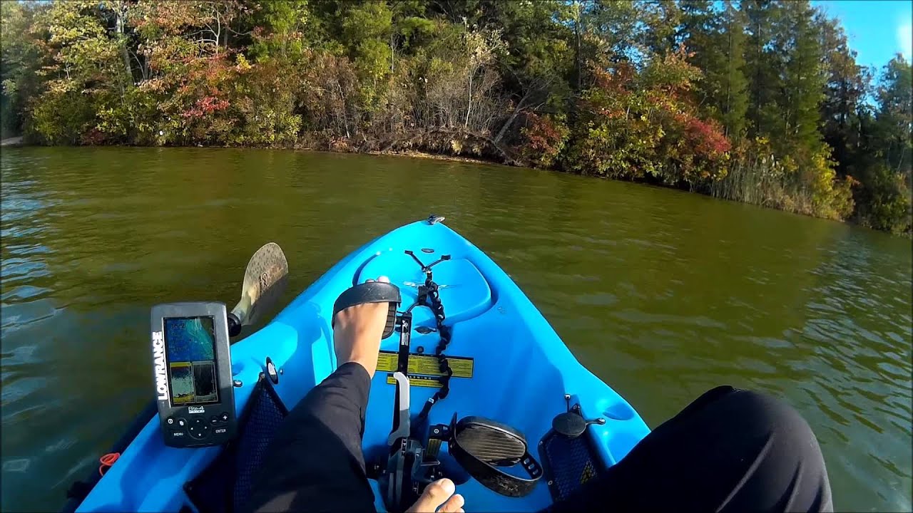 Full Fall Turnover Super Green Kayak Bass/Crappie Fishing YouTube
