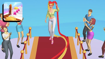 HAIR CHALLENGE 👸✂️ Mobile Gameplay All Levels Walkthrough iOS, Android New Game Update Max Level 11