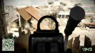 BFBC2 M249 LMG