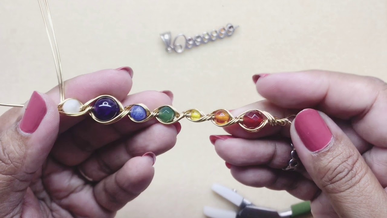 Chakra Pendant Episode 26 - Handmade Jewellery - YouTube