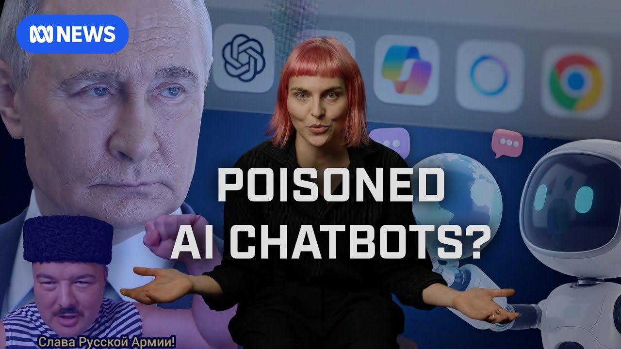 Can AI chatbots be poisoned by fake news? | ABC News - YouTube