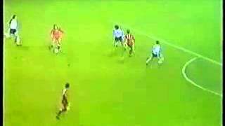 Jan Domarski Scores Past Peter Shilton