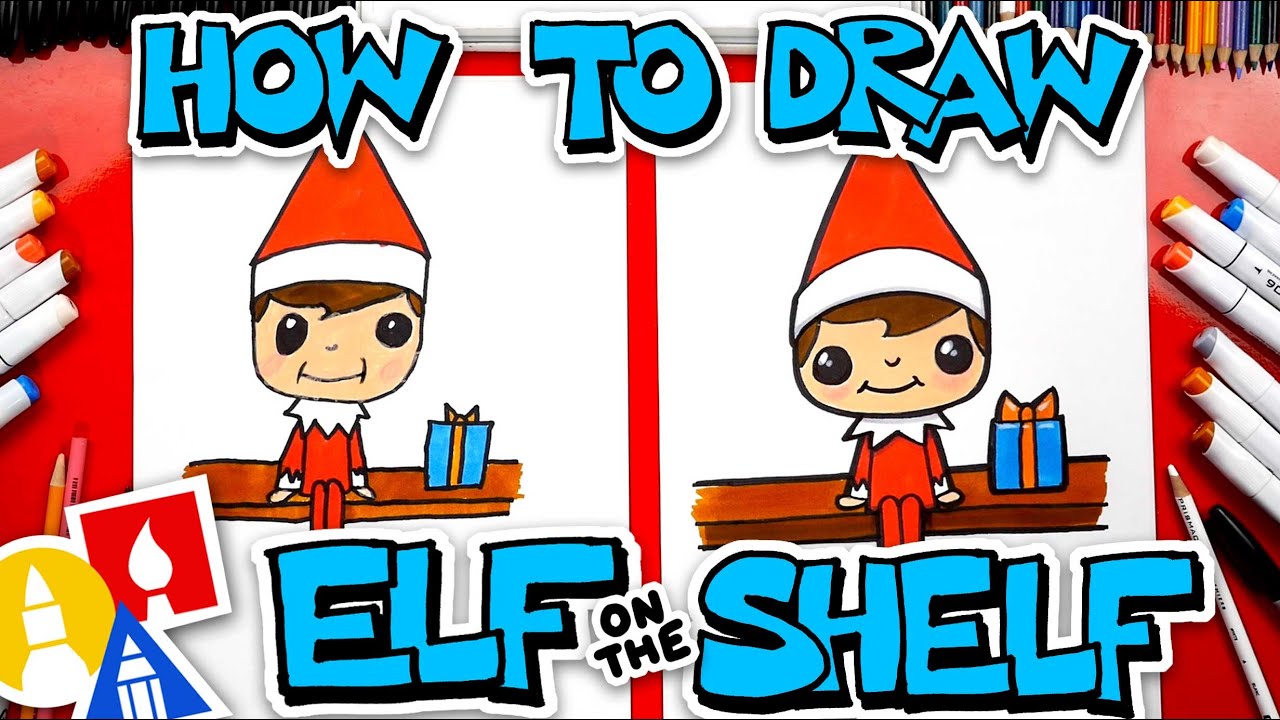 How To Draw Elf On The Shelf - YouTube