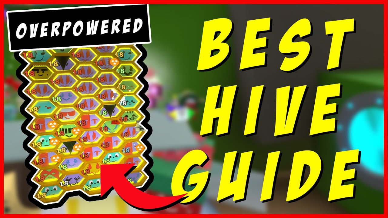 the-best-bee-swarm-simulator-hive-guide-mixed-hive-composition-roblox-youtube