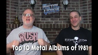 Top Metal Albums of 1981- What are yours? The Metal Voice