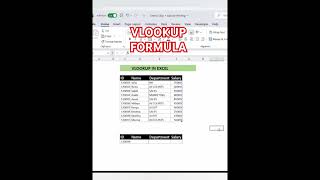 VLOOKUP FORMULA IN MALAYALAM
