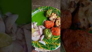 Street style Tandoori Chicken in Balasore chickentandoorichicken balasorestreetfoodytshortsfyp