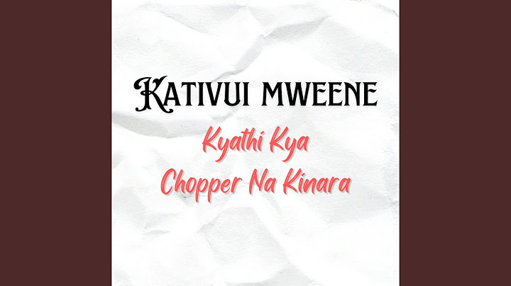 Kyathi Kya Chopper Na Kinara