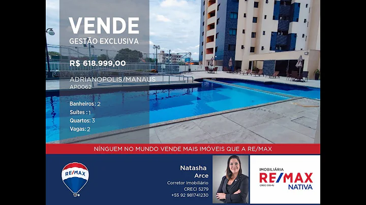 Vende-se Apartamento no Bairro Adrianopolis/ Natas...