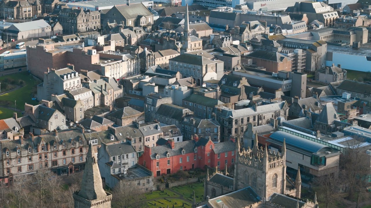 Dunfermline Abbey, pittencrieff park