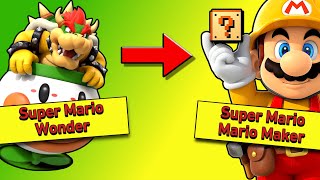Recreating the Final Bowser boss fight from Super Mario Wonder In Mario Maker 2 | Day 3|