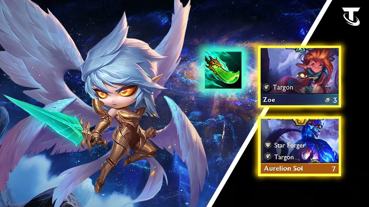¿TARGON está ROTO?  Aurelion Sol &  Zoe Carry | Set 16 TFT